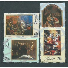 Malta - Correo 2005 Yvert 1365/8 ** Mnh Pinturas