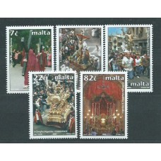 Malta - Correo 2006 Yvert 1410/4 ** Mnh Pascuas