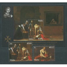 Malta - Correo 2007 Yvert 1478/9+Hb 38 ** Mnh Pinturas