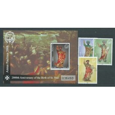 Malta - Correo 2008 Yvert 1517/9+Hb 44 ** Mnh