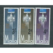 Malta - Correo 1967 Yvert 352/4 ** Mnh