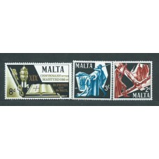 Malta - Correo 1967 Yvert 355/57 ** Mnh