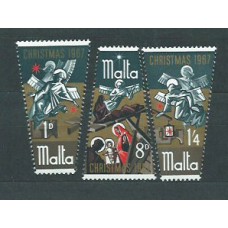 Malta - Correo 1967 Yvert 366/8 ** Mnh Navidad