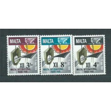 Malta - Correo 1968 Yvert 375/7 ** Mnh