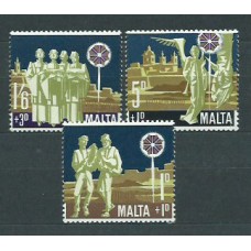 Malta - Correo 1969 Yvert 400/2 ** Mnh Navidad