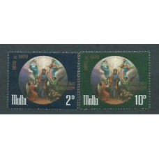 Malta - Correo 1971 Yvert 427/8 ** Mnh Religión