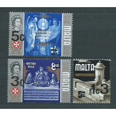 Malta - Correo 1972 Yvert 449/51 ** Mnh