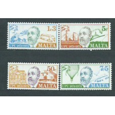 Malta - Correo 1974 Yvert 492/5 ** Mnh UPU