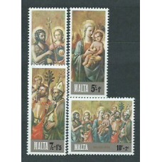 Malta - Correo 1976 Yvert 533/6 ** Mnh Navidad