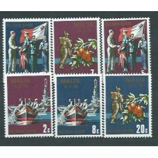 Malta - Correo 1979 Yvert 577/82 ** Mnh