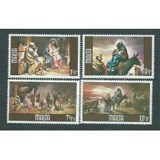 Malta - Correo 1979 Yvert 592/5 ** Mnh Navidad