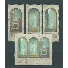 Malta - Correo 1980 Yvert 605/8 ** Mnh Navidad