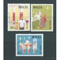 Malta - Correo 1981 Yvert 640/2 ** Mnh Navidad