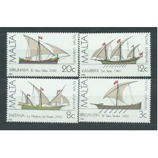 Malta - Correo 1982 Yvert 657/60 ** Mnh Barcos