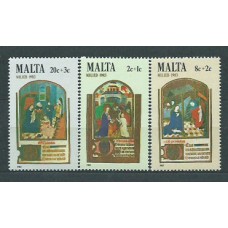 Malta - Correo 1983 Yvert 675/7 ** Mnh Navidad