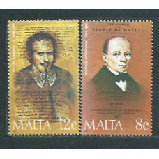 Malta - Correo 1985 Yvert 715/6 ** Mnh Personajes