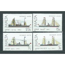 Malta - Correo 1985 Yvert 720/3 ** Mnh Barcos