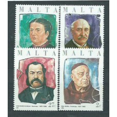 Malta - Correo 1986 Yvert 732/5 ** Mnh Personajes