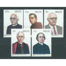 Malta - Correo 1988 Yvert 765/9 ** Mnh Personajes