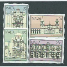 Malta - Correo 1992 Yvert 872/5 ** Mnh Monumentos Historicos