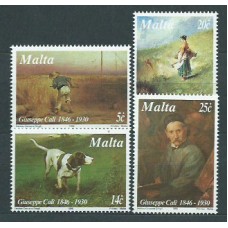 Malta - Correo 1996 Yvert 968/71 ** Mnh Pintura