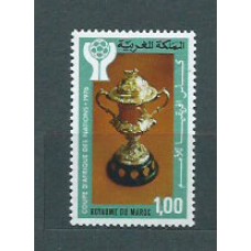 Marruecos Frances - Correo 1976 Yvert 780 ** Mnh  Copa de Africa