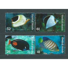 Marshall - Correo 2007 Yvert 2043/6 ** Mnh Fauna. Peces