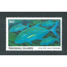 Marshall - Correo 1989 Yvert 223 ** Mnh Fauna. Peces