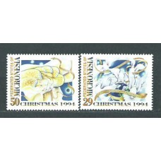 Micronesia - Correo 1994 Yvert 326/7 ** Mnh Navidad