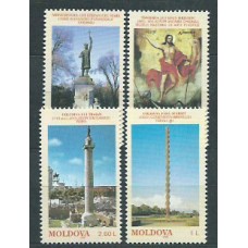 Moldavia - Correo Yvert 230/3 ** Mnh Arte