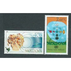 Moldavia - Correo Yvert 352/3 ** Mnh