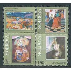 Moldavia - Correo Yvert 369/72 ** Mnh Pinturas