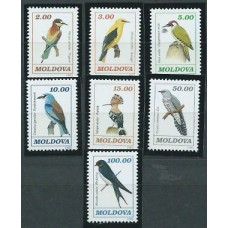 Moldavia - Correo Yvert 50/6 ** Mnh Fauna Aves