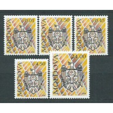 Moldavia - Correo Yvert 91/5 ** Mnh