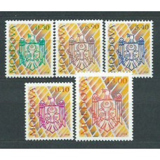 Moldavia - Correo Yvert 99/103 ** Mnh