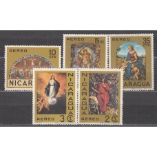 Nicaragua - Aereo Yvert 618/22 ** Mnh 