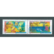 Nueva Caledonia - Correo Yvert 932/3 ** Mnh