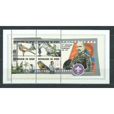 Niger - Correo 1998 Yvert 1100/3 ** Mnh  Fauna aves