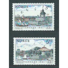 Noruega - Correo 1991 Yvert 1021/2 ** Mnh