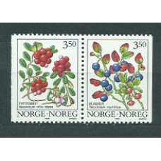 Noruega - Correo 1995 Yvert 1129/30 ** Mnh Flores