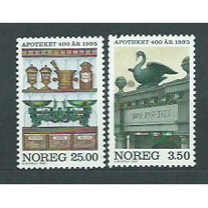 Noruega - Correo 1995 Yvert 1131/2 ** Mnh Medicina
