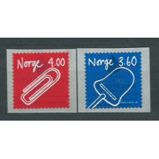 Noruega - Correo 1999 Yvert 1261/2a ** Mnh