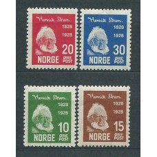 Noruega - Correo 1928 Yvert 128/31 * Mh Personaje