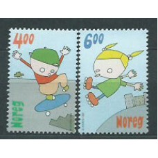 Noruega - Correo 1999 Yvert 1282/3 ** Mnh