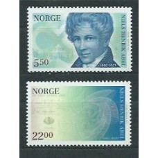 Noruega - Correo 2002 Yvert 1377/8 ** Mnh Personaje