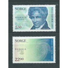 Noruega - Correo 2002 Yvert 1391/2 ** Mnh Personaje