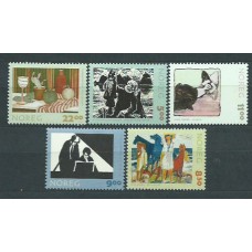 Noruega - Correo 2003 Yvert 1399/403 ** Mnh Arte