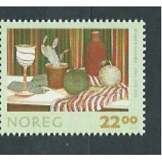 Noruega - Correo 2003  Yvert 1403a ** Mnh Arte