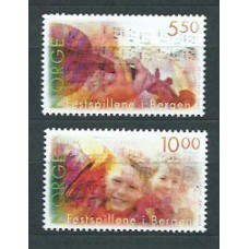 Noruega - Correo 2003 Yvert 1408/9 ** Mnh Música