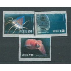 Noruega - Correo 2004 Yvert 1433/5 ** Mnh Fauna Marina